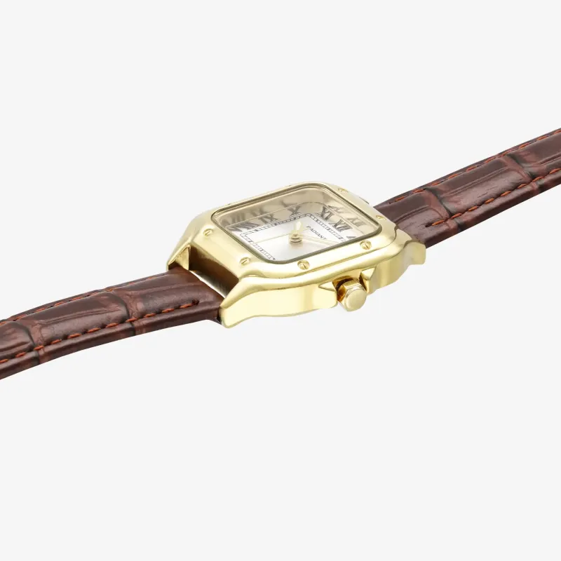 Reloj Mujer Chris Her Marrón/Dorado | Radiant