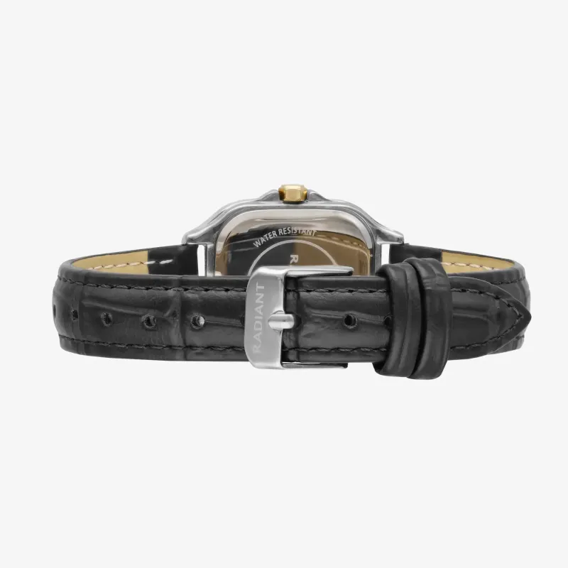 Reloj Mujer Chris Her Negro/Dorado | Radiant