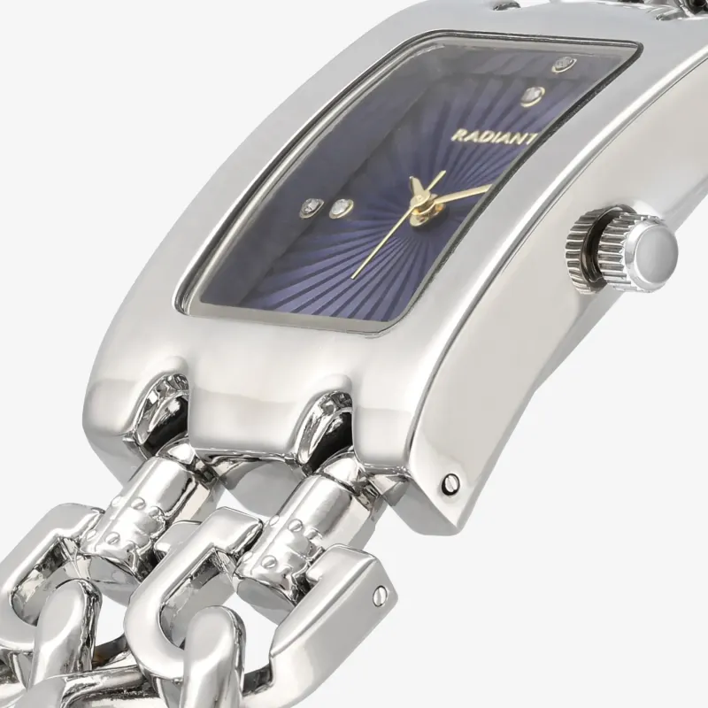 Reloj Mujer Donatella Azul Plateado | Radiant