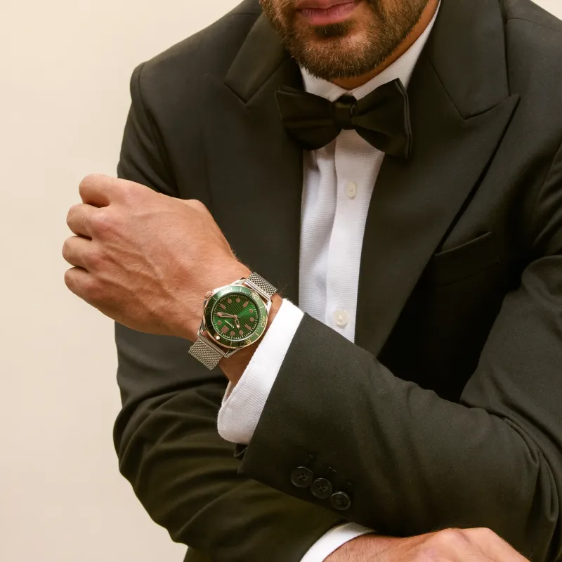 Reloj Hombre Chris Verde/RoseGold | Radiant