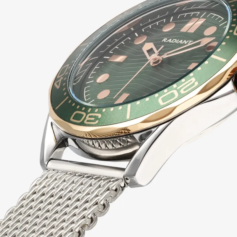 Reloj Hombre Chris Verde/RoseGold | Radiant