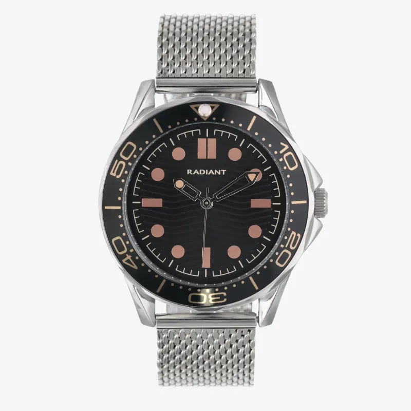 Reloj Hombre ChrisNegro/RoseGold| Radiant