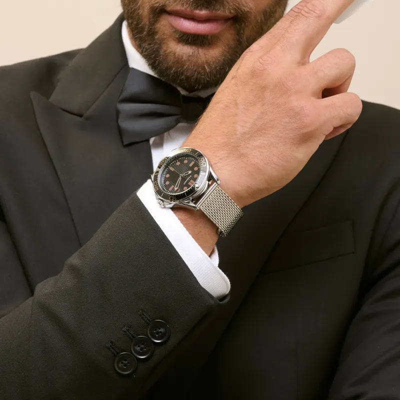 Reloj Hombre ChrisNegro/RoseGold| Radiant