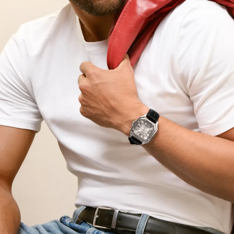 Reloj Hombre Chris Him Plateado | Radiant