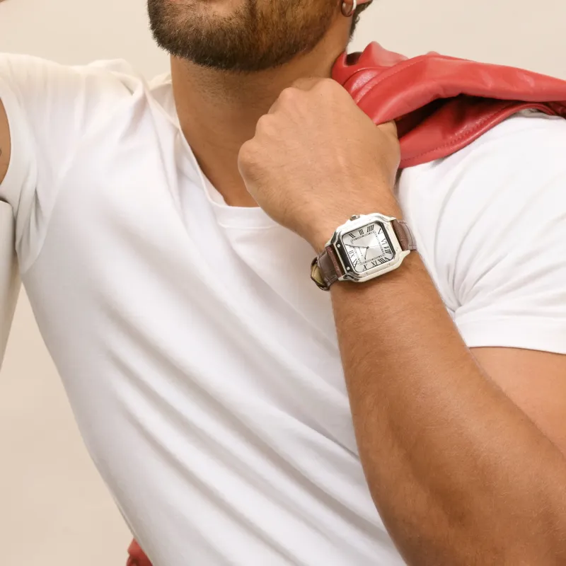 Reloj Hombre Chris Him Marrón | Radiant