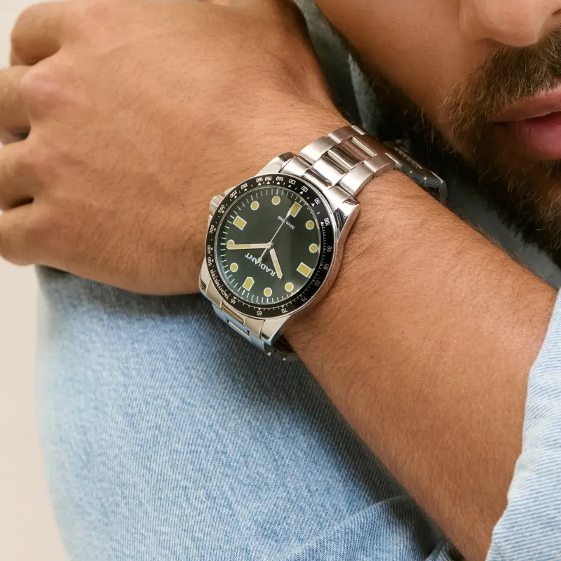 Reloj Hombre Robert verde | Radiant