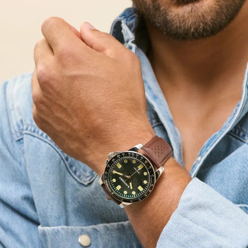Reloj Hombre Robert Correa Marrón | Radiant
