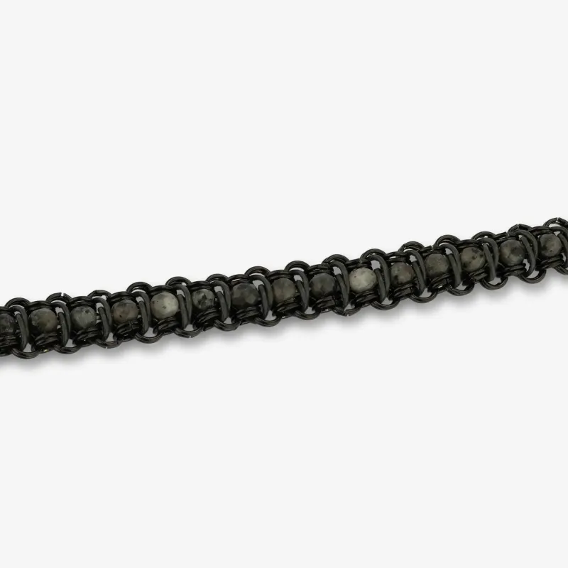 Pulsera Hombre Ulises Piedras Negro