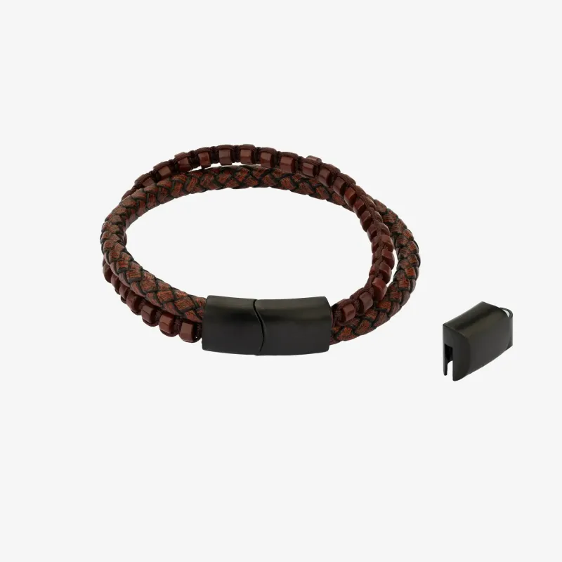 Pulsera Hombre Sierra Beads Negro