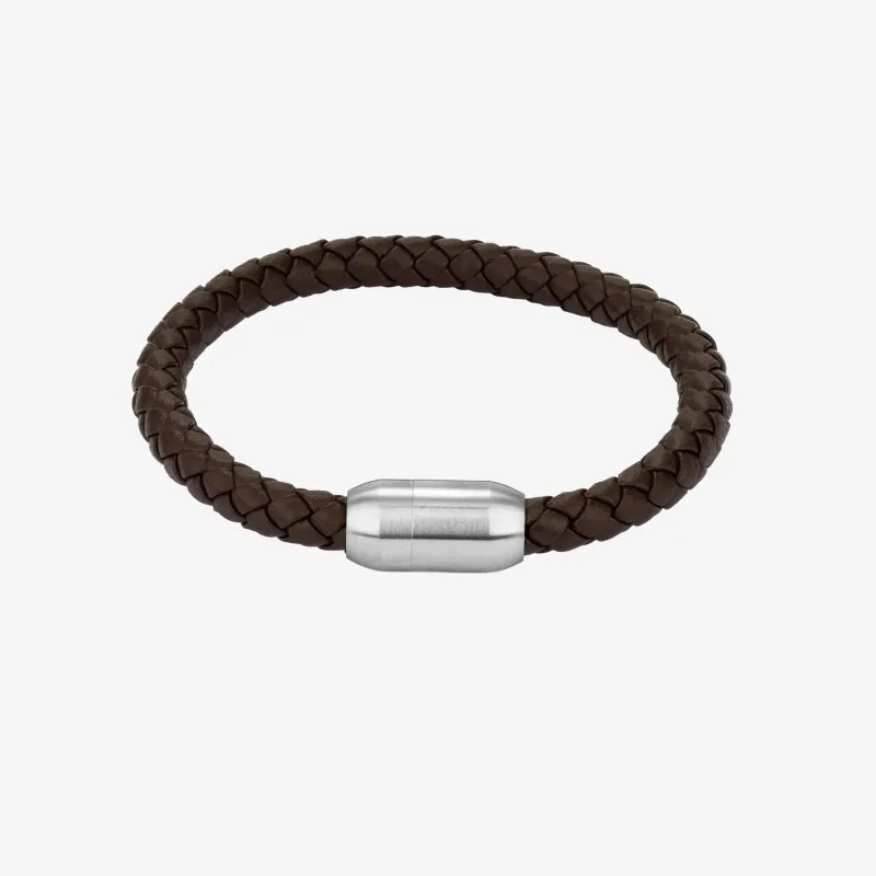 Pulsera Hombre Tribal Marrón