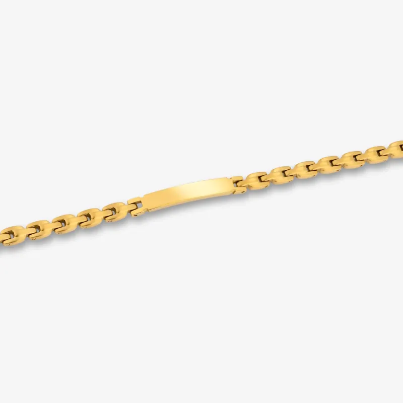 Pulsera Hombre Code Dorado