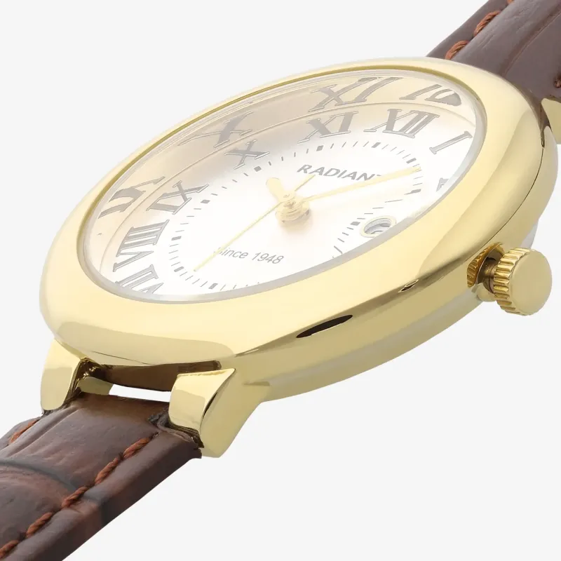 Reloj Mujer Golden Hour Marron | Radiant