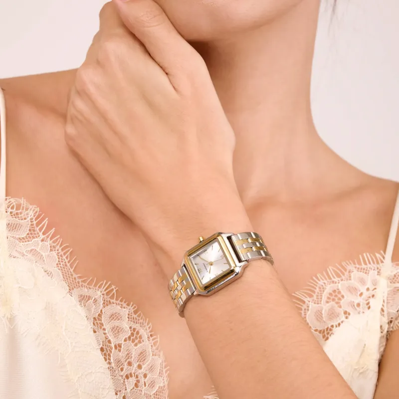 Reloj Mujer Coral Wave Bitono | Radiant