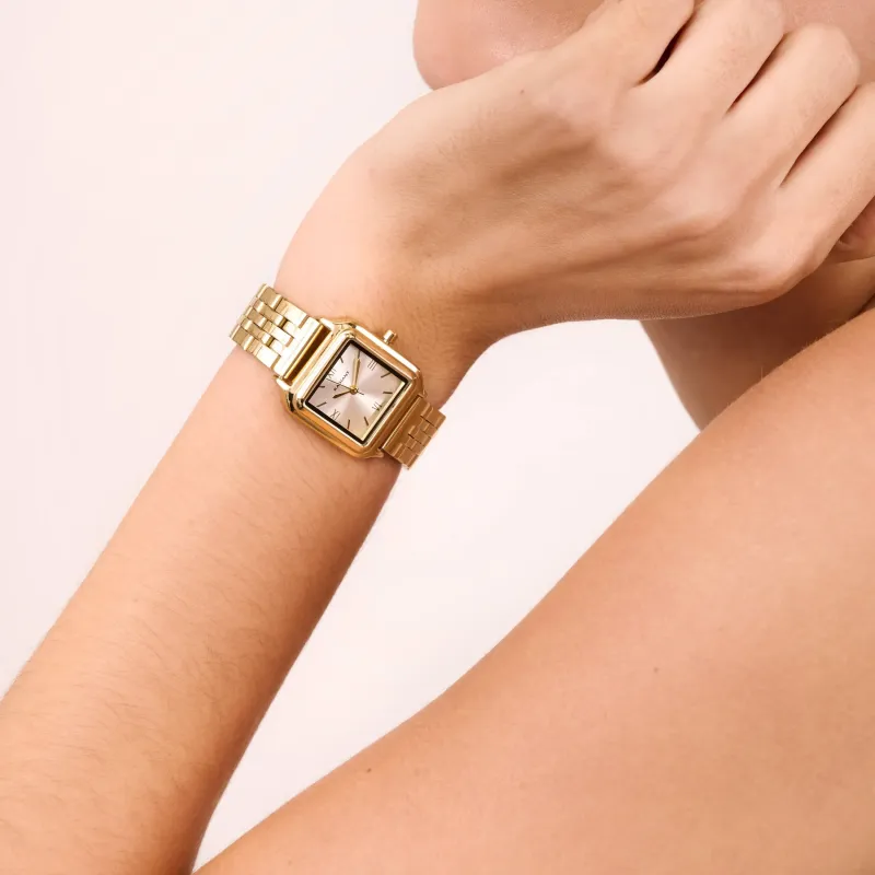 Reloj Mujer Coral Wave Dorado | Radiant