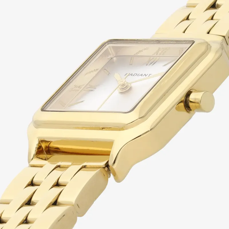 Reloj Mujer Coral Wave Dorado | Radiant