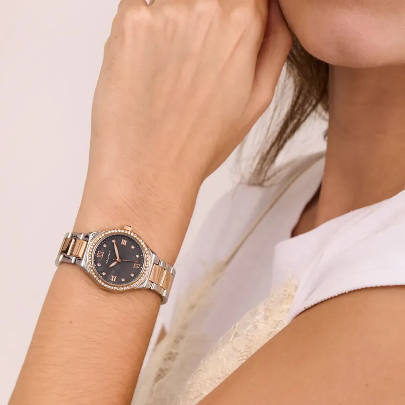 Reloj Mujer Quite Luxe Gris | Radiant
