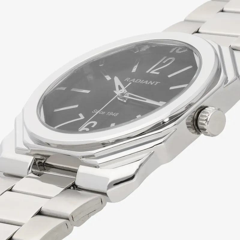 Reloj Mujer Horizon Line Plateado | Radiant