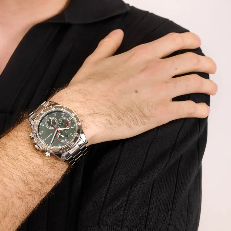 Reloj Hombre Daybreak Verde | Radiant