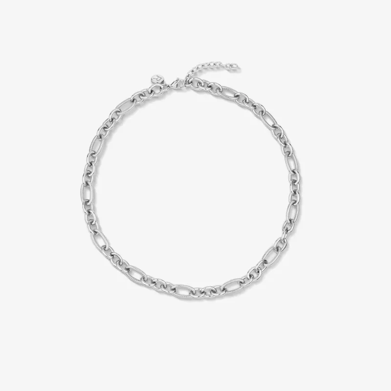 Collar Hombre Route Plateada | Radiant