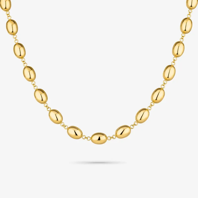 Collar dorado mujer gotas Soulmate | Radiant