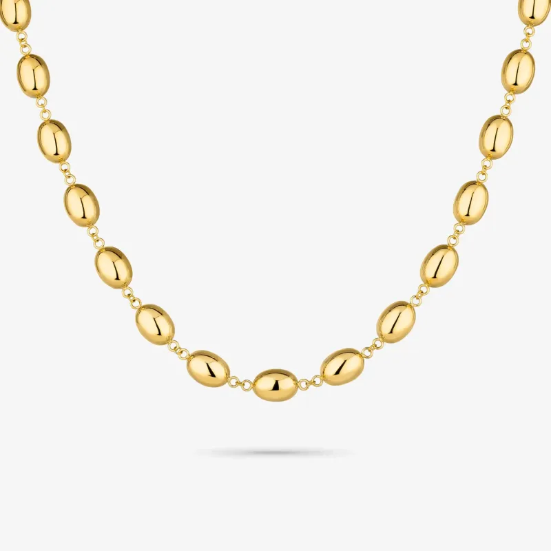 Collar dorado mujer gotas Soulmate | Radiant