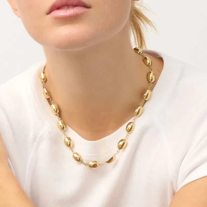 Collar dorado mujer gotas Soulmate | Radiant