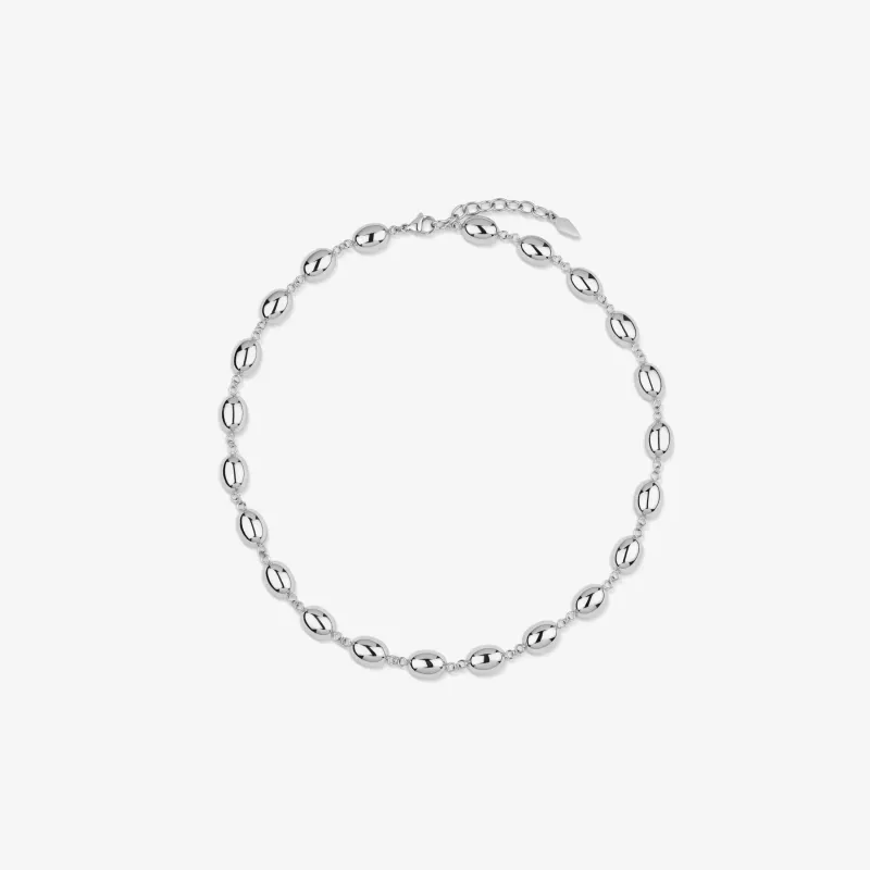Collar plateado mujer gotas Soulmate | Radiant
