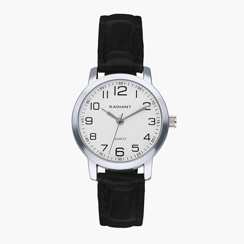 Reloj Mujer Grand Plateado/Negro