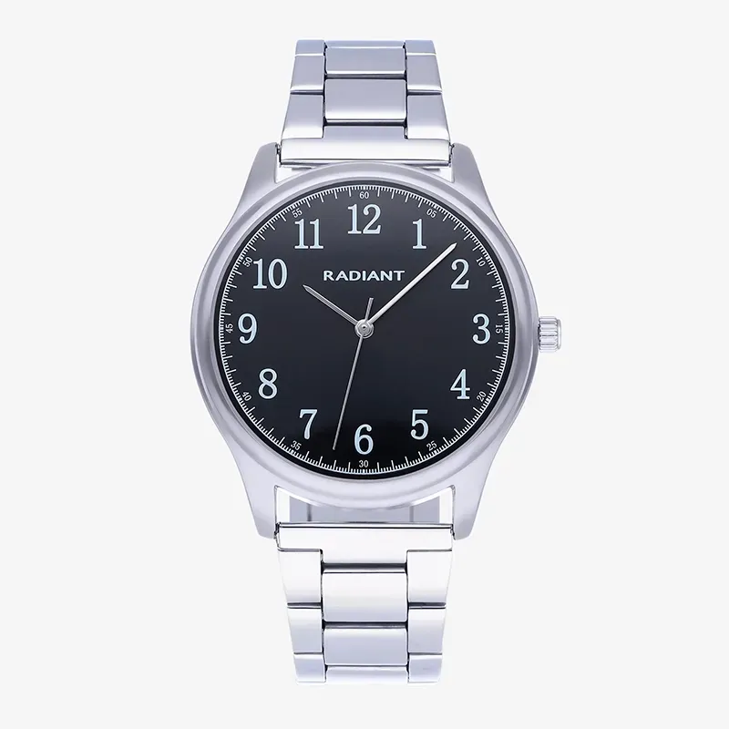 Reloj Hombre Rex Negro/Plateado