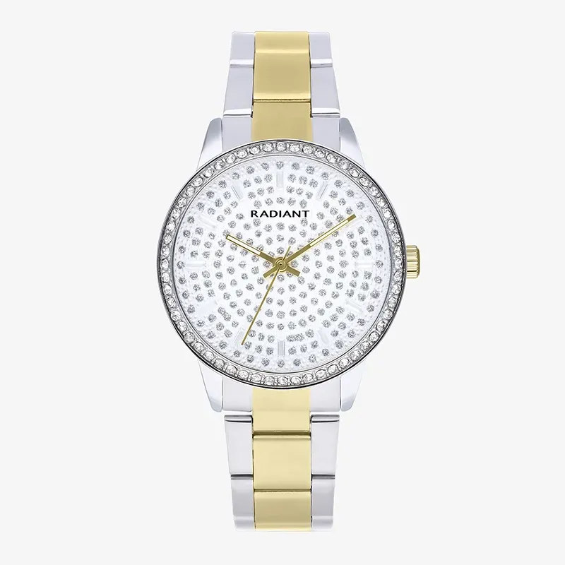 ECLIPSE 38MM WHITE DIAL BITONE BRAZ