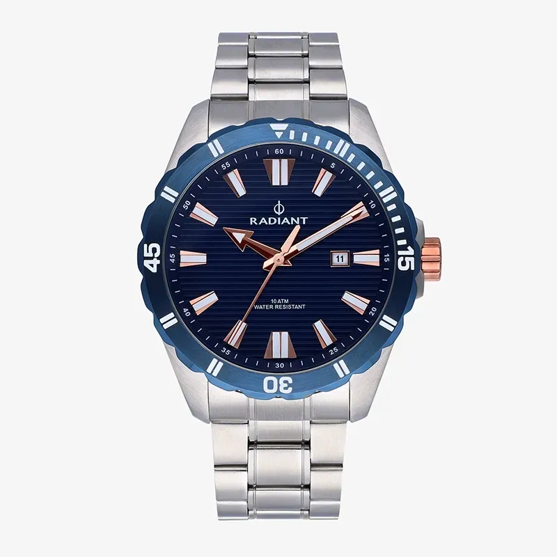 Reloj Hombre Tagrad II Azul/Plateado