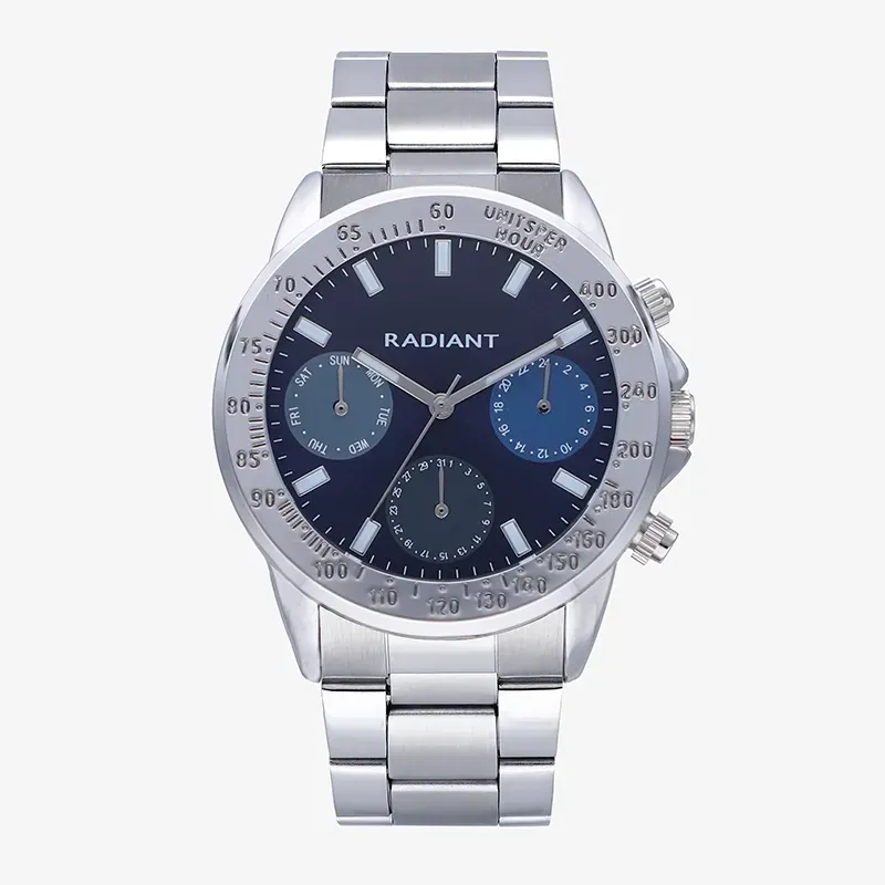 Reloj Hombre Rope Azul/Plateado