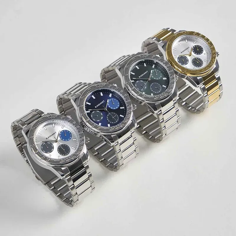 Reloj Hombre Rope Azul/Plateado