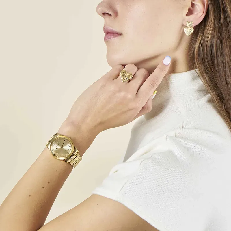 Reloj Mujer Fiji Champagne/Dorado