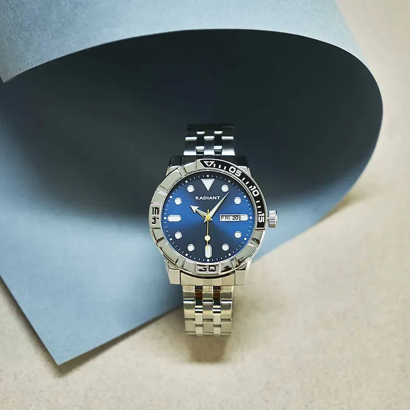Reloj Hombre Zanzibar Azul/Plateado