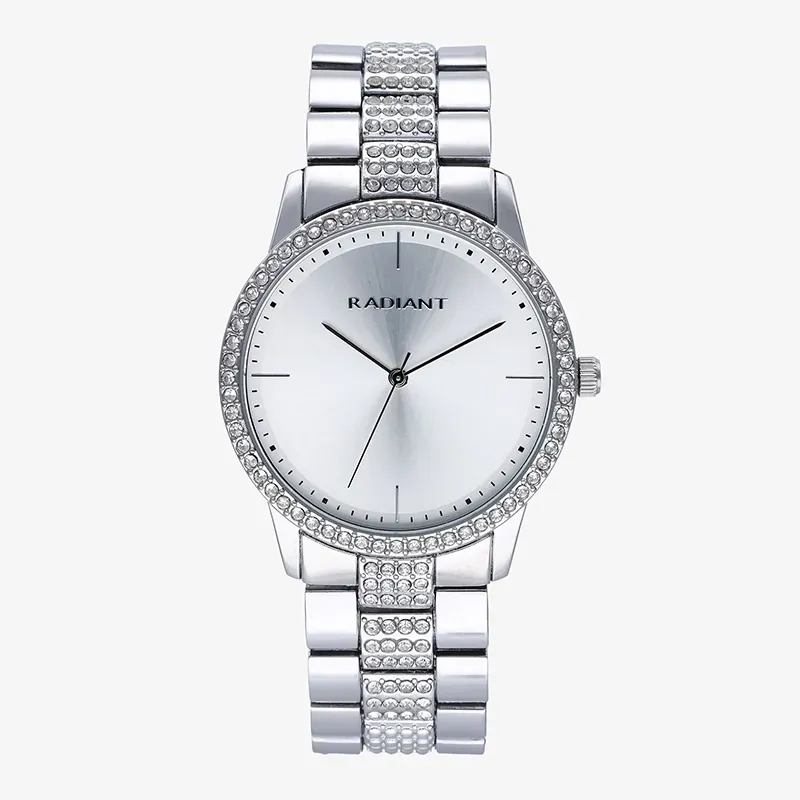 Reloj Mujer Thelma Plata Plata Brazalete, Acero, Plateado Radiant