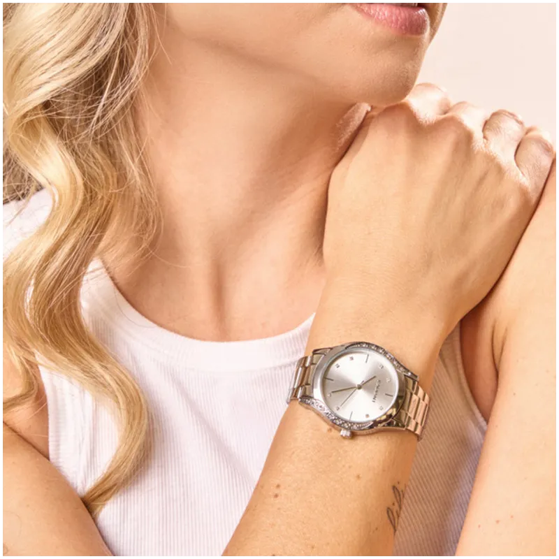 Reloj Mujer Tigy Plateado