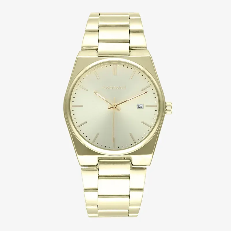 Radiant Air Reloj de Mujer Dorado con Brazalete de Acero