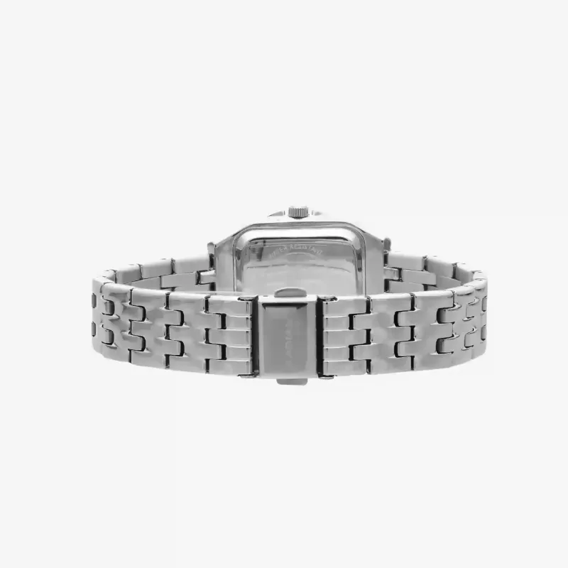 Reloj Bahamas Luxe en Burgundy/Plateado