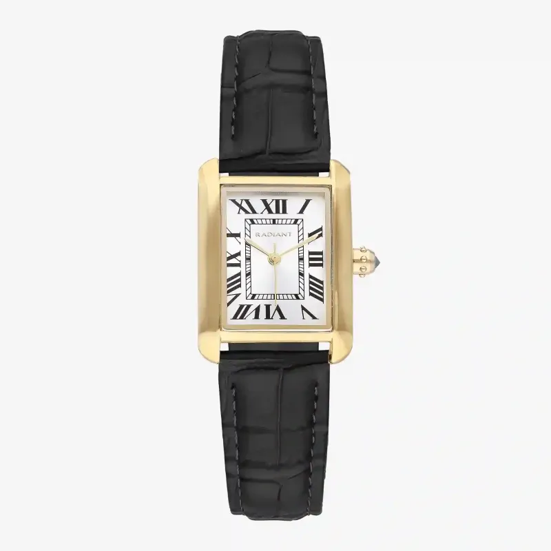 Reloj Nicole Correa Negra/Gold