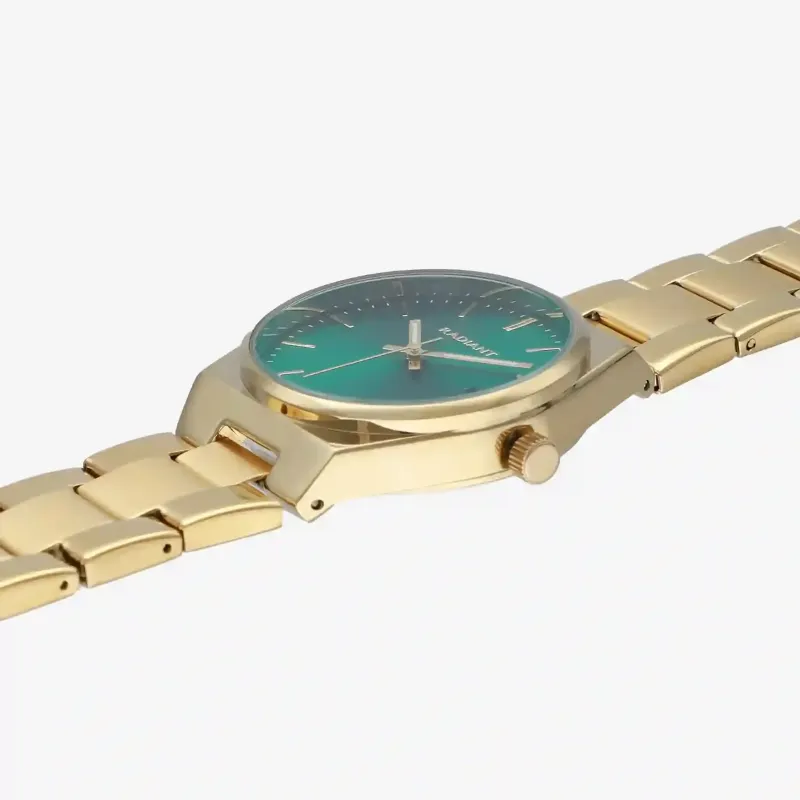 Reloj Mujer AirMini Verde/Dorado