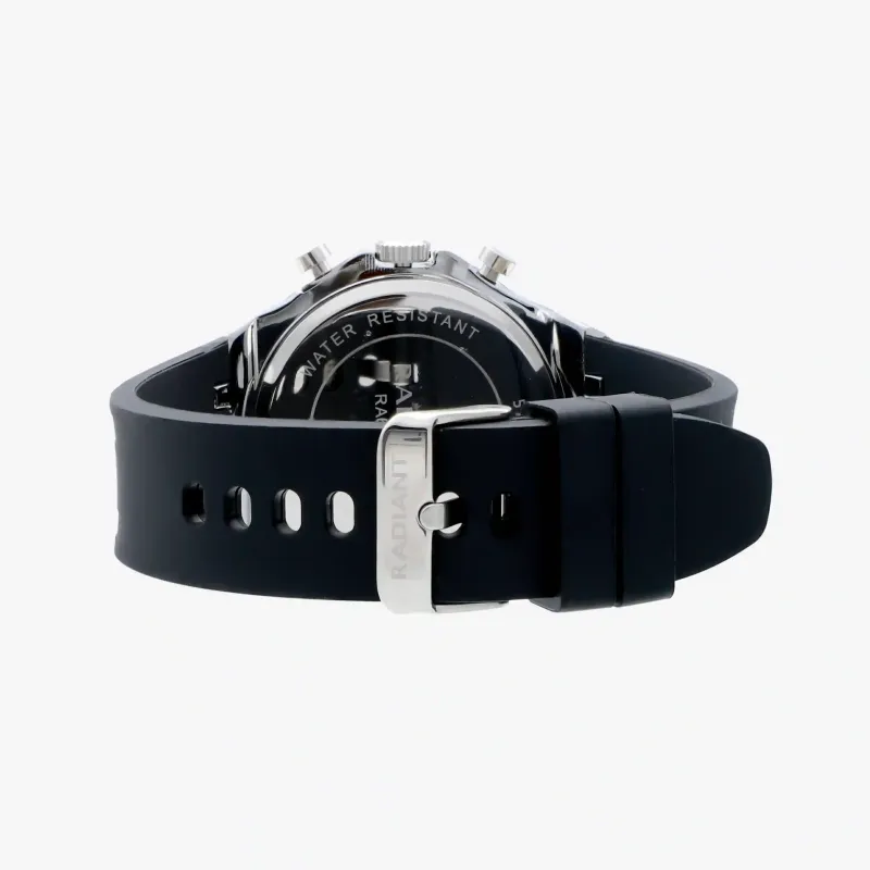 Reloj Hombre Jack Negro/Correa Silicona
