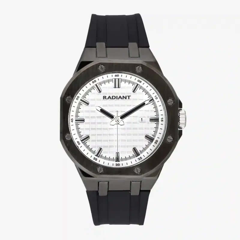 Reloj Hombre Leonardo Blanco/Negro Sili