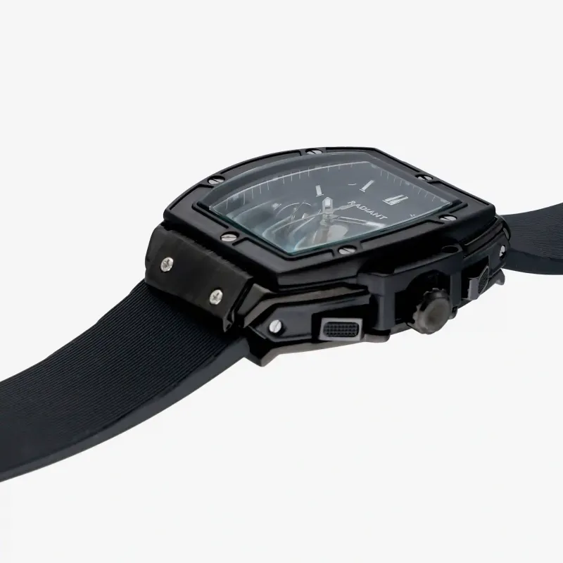 Reloj Hombre Ryan Negro/Correa Silicona