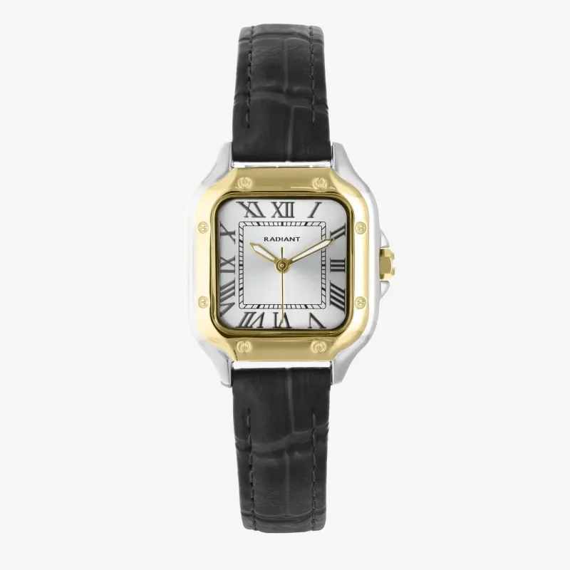 Reloj Mujer Chris Her Negro/Dorado | Radiant