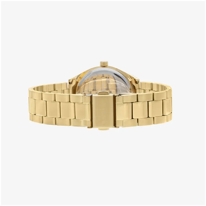Reloj Mujer Gris Dorado