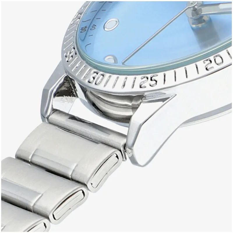 Reloj Mujer Ornella Azul Plateado