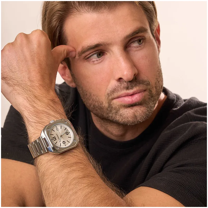 Reloj Hombre Vittorio Plateado