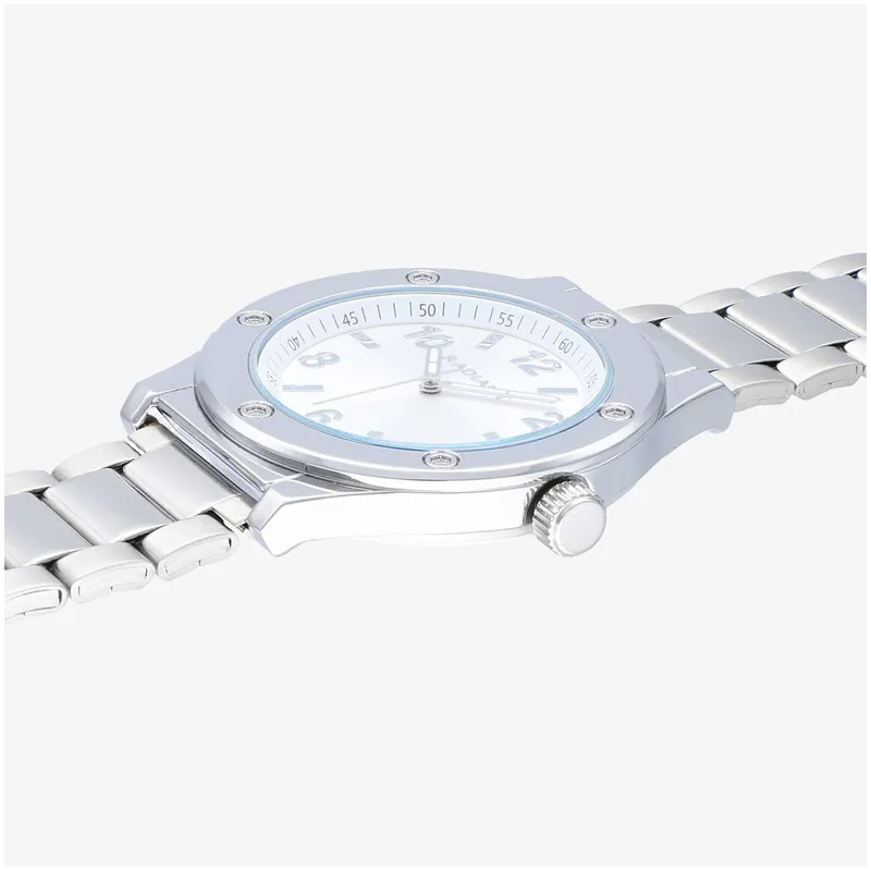 Reloj Hombre Marcello Plateado