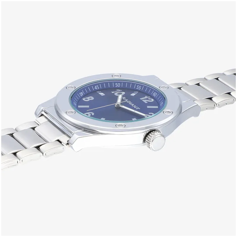 Reloj Hombre Marcello Azul Plateado